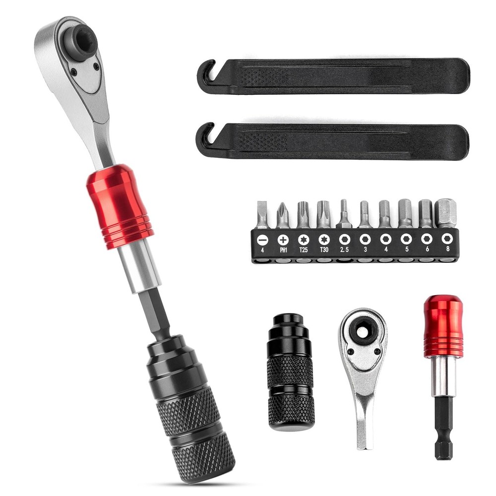 14 In 1 Multi-Function Bike Tool Kit Portable Bicycle Repair Multitool Pro