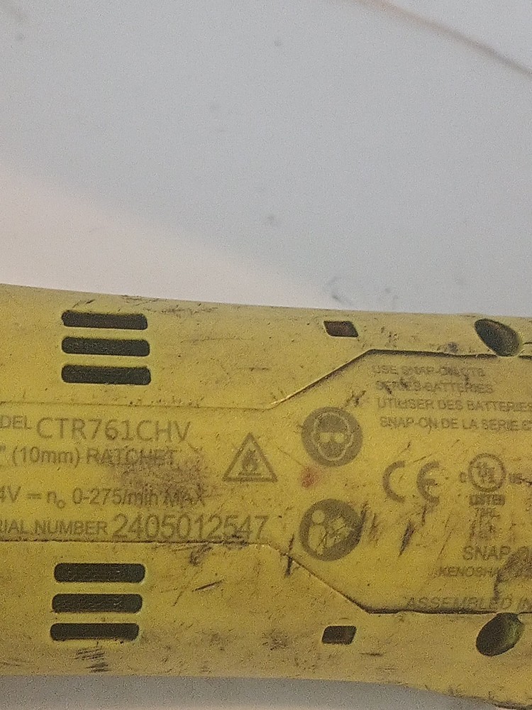 Snap On Ctr761chv