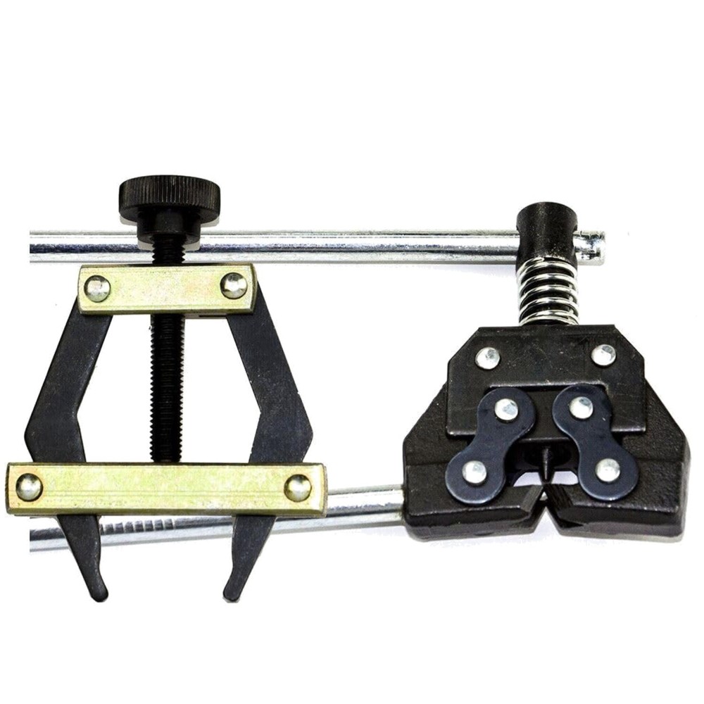 Compact Roller Chain Tools for Bikes & Motorcycles - Breaker & Puller Included