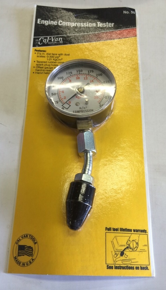 ENGINE COMPRESSION TESTER 0-300PSI MADE IN USA