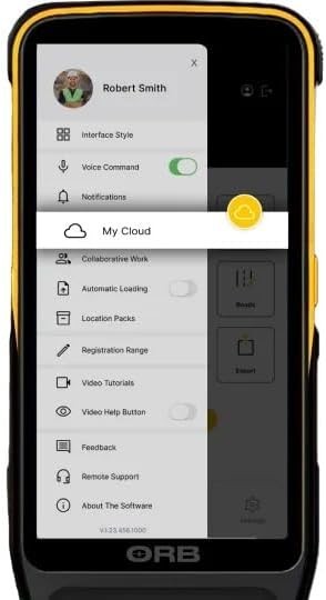 Geodetic ORB Ultra-Rugged Handheld Android Data Controller with 5.5" Display