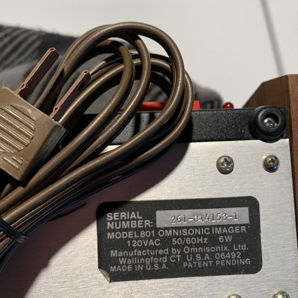 Vintage 801 OMNISONIC (2) IMAGERS Stereo Enhancers ( Please Read).