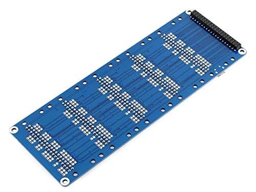 Stack HAT Raspberry pi I/O Expansion Shield Onboard 5 Sets 2x20 Connector to ...
