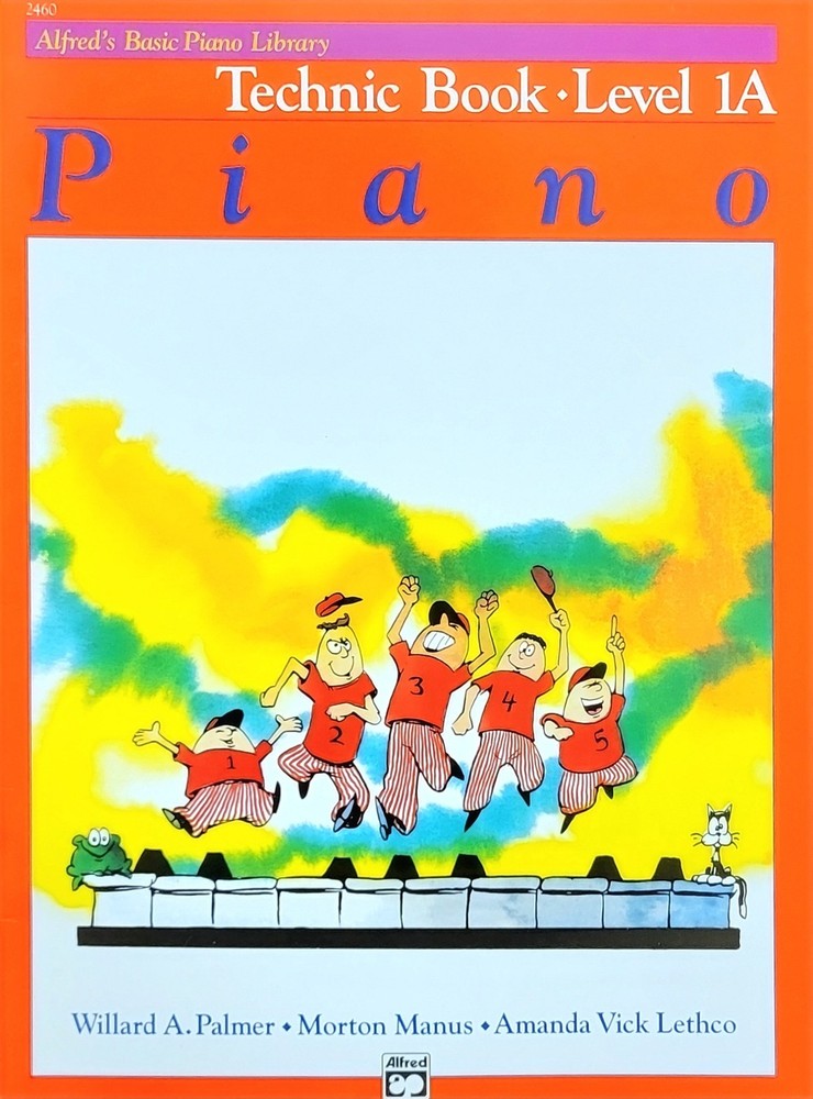 Alfred's Basic Piano Library - Technic Book Level 1A