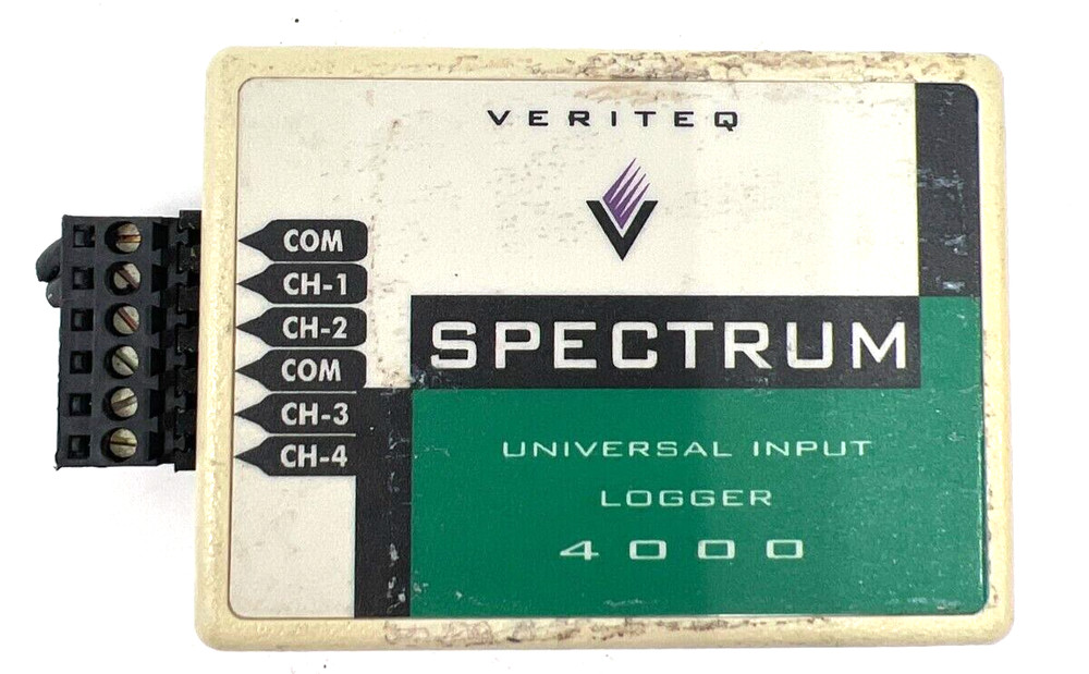 VERITEQ SPECTRUM 4000 UNIVERSAL INPUT LOGGER