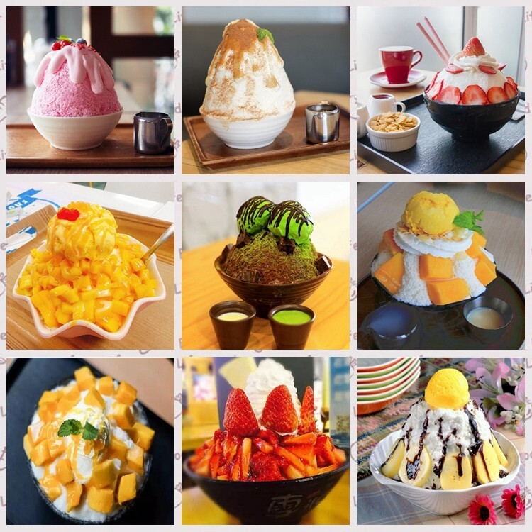 USA Automatic Hom Snowflake Ice Machine Shaved Ice Making Machine