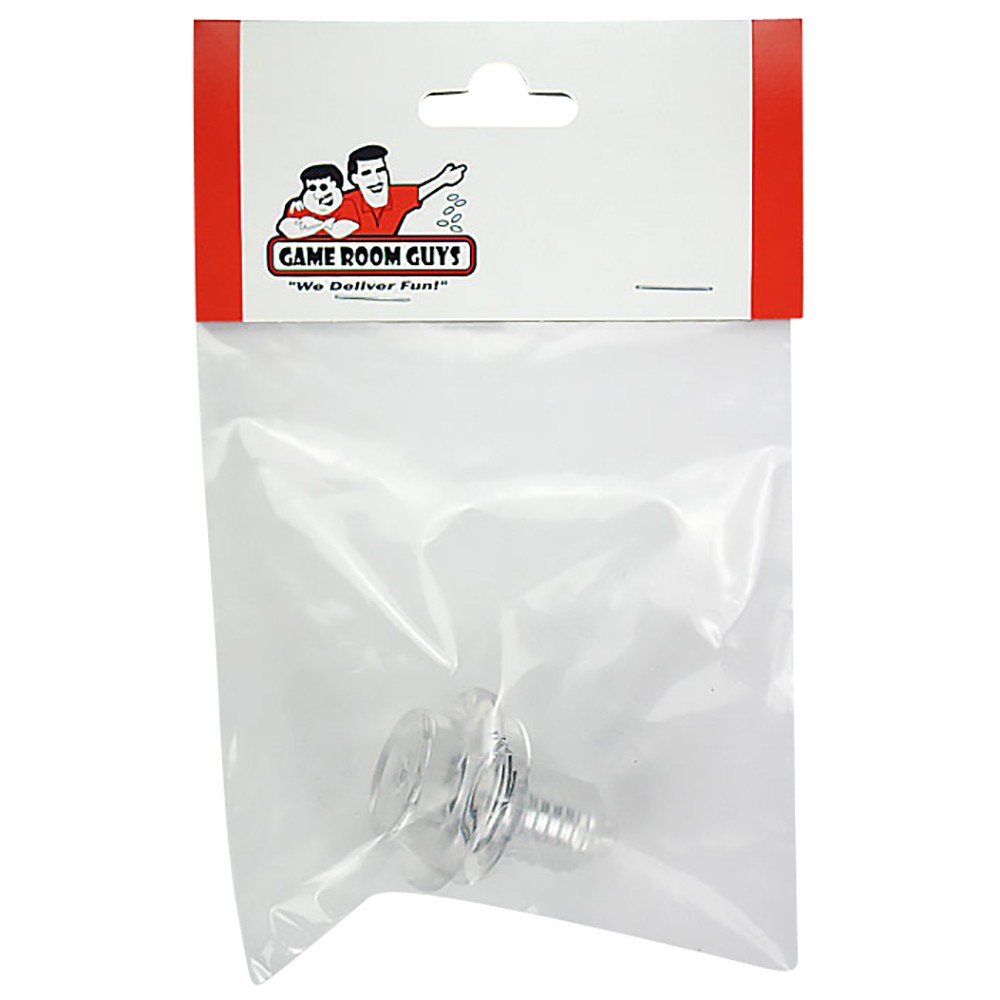 Pinball Machine Cabinet Flipper Button - Clear