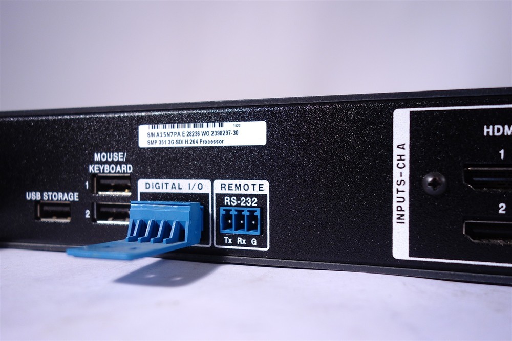 Extron SMP 351 SMP351 3G-SDI H.264 Streaming Media Processor