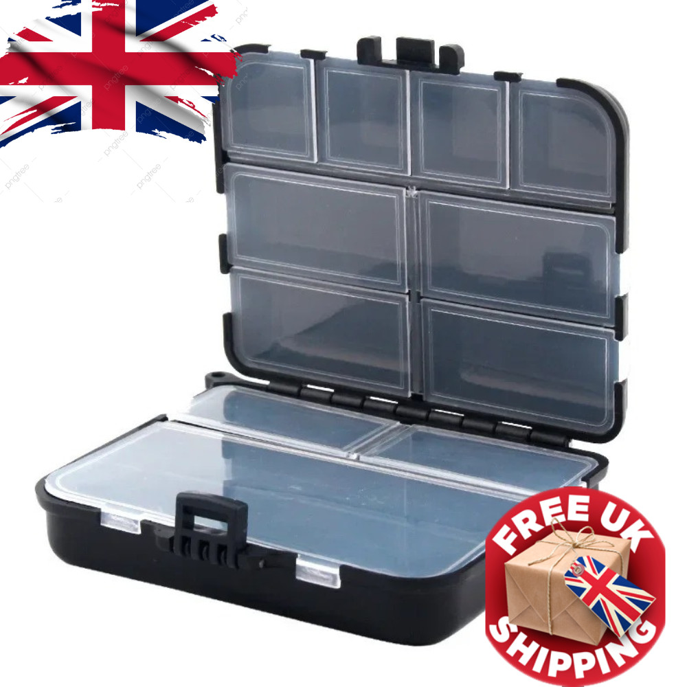 Double-Sided Fishing Tackle Box