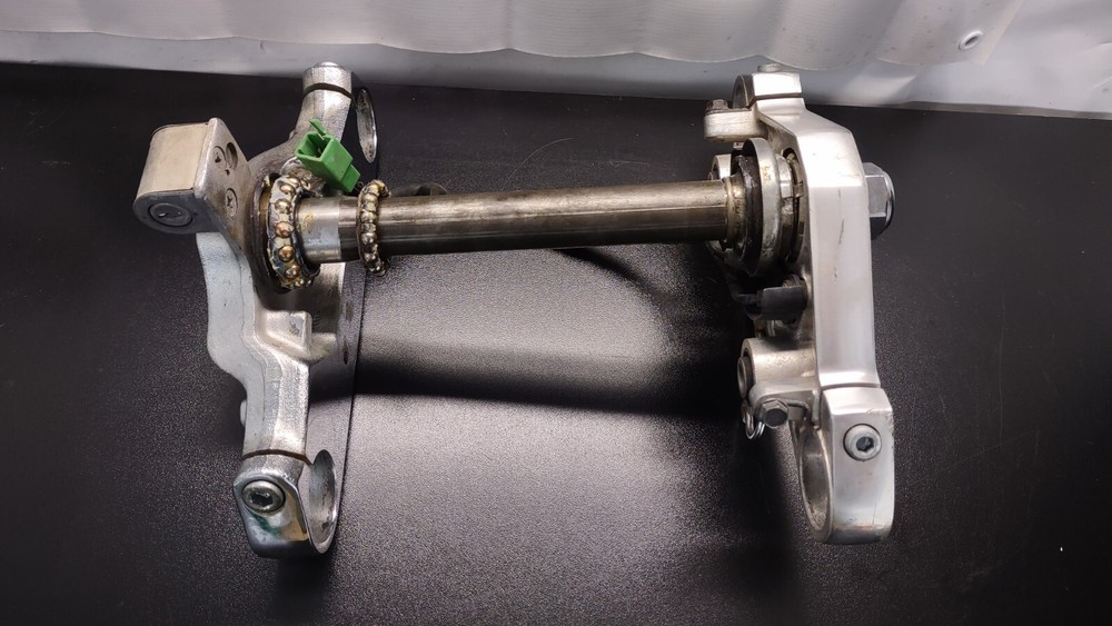 2000 Honda Shadow VT600cd Complete Triple Tree Clamp #346