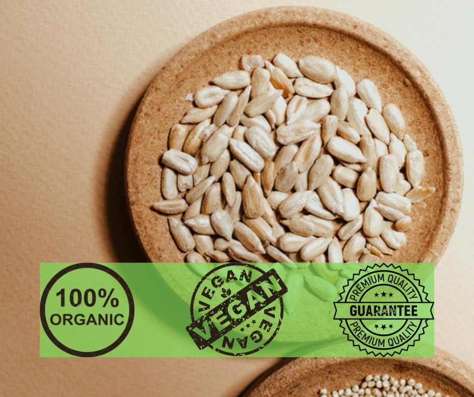 Pasteurized Organic Sunflower Seeds / 1KG