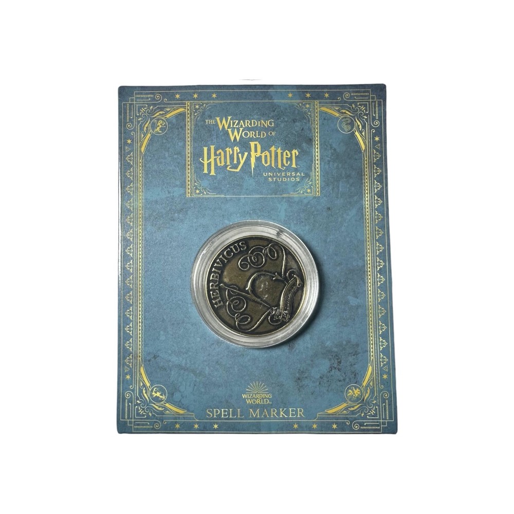 Universal Studios Harry Potter Hogsmeade Spell Marker - Herbivicus