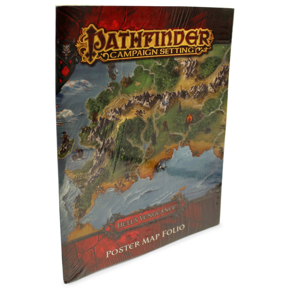 Pathfinder (RPG) Campaign Setting: Hell's Vengeance Poster Map Folio