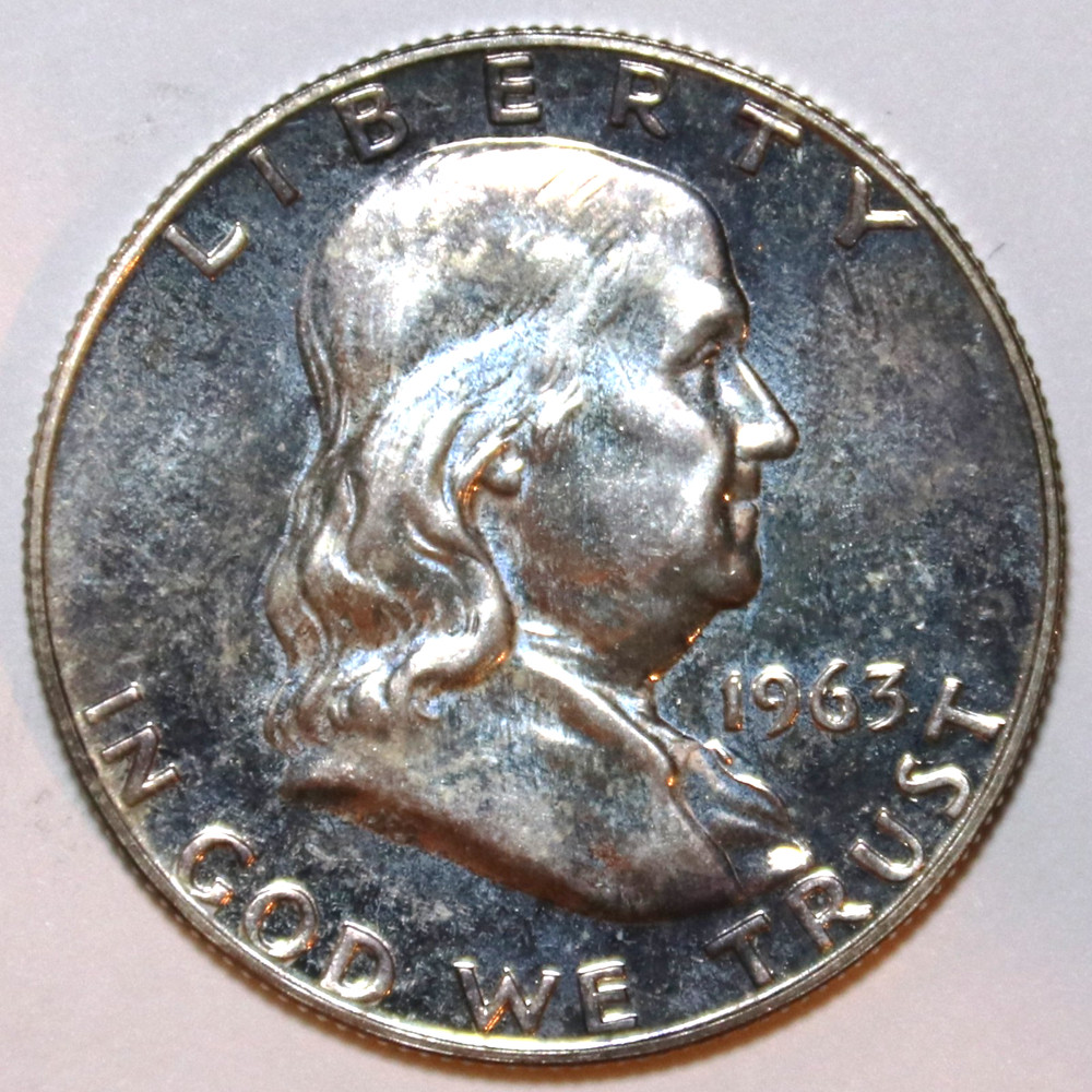 1963-P Franklin Half Dollar - Proof- #9759D