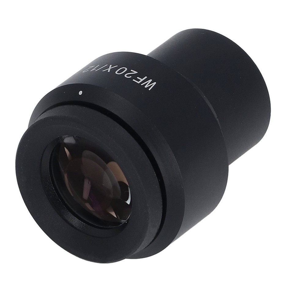 2 Pcs Microscope Eyepiece WF20X Widefield Adjustable Diopter Optical Microscope