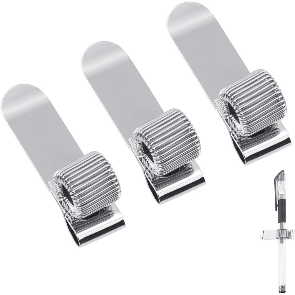 Adjustable Metal Clip Single Spring Loop for Notebook Clipboard 3