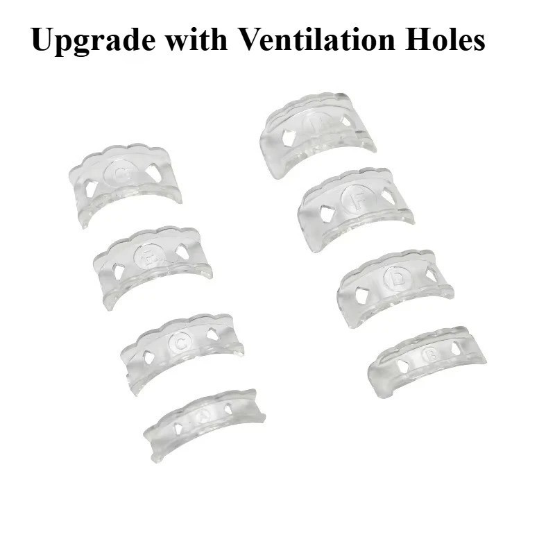 8 Sizes Clear Silicone Ring Sizer Invisible Anti-Loss Ring Holder
