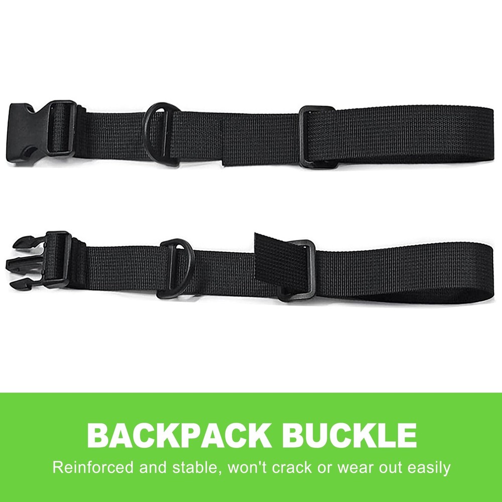 CeroDimo Adjustable Backpack Chest Strap Universal Sternum with black