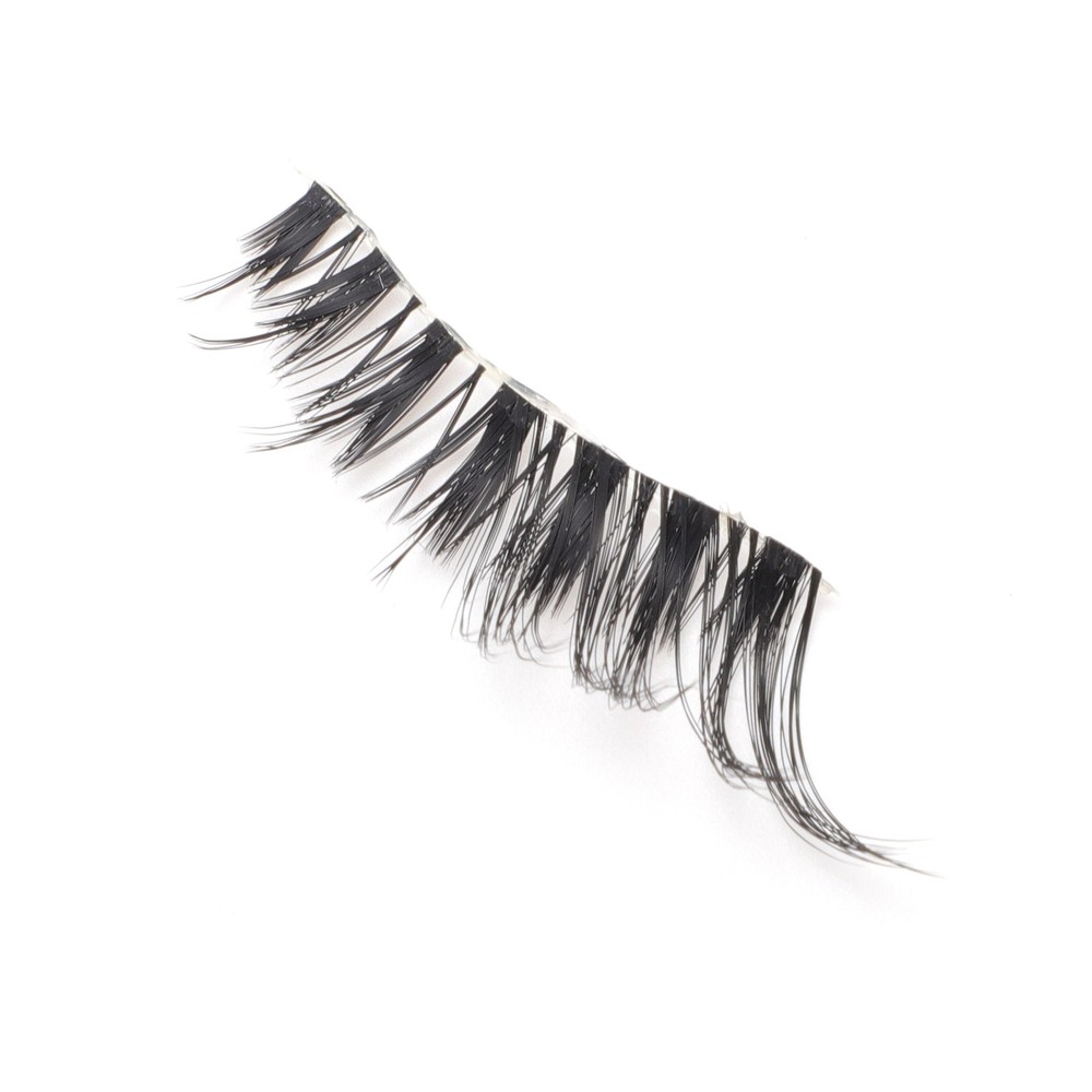 Dense False Eyelashes for Makeup Black B77 5 Pair