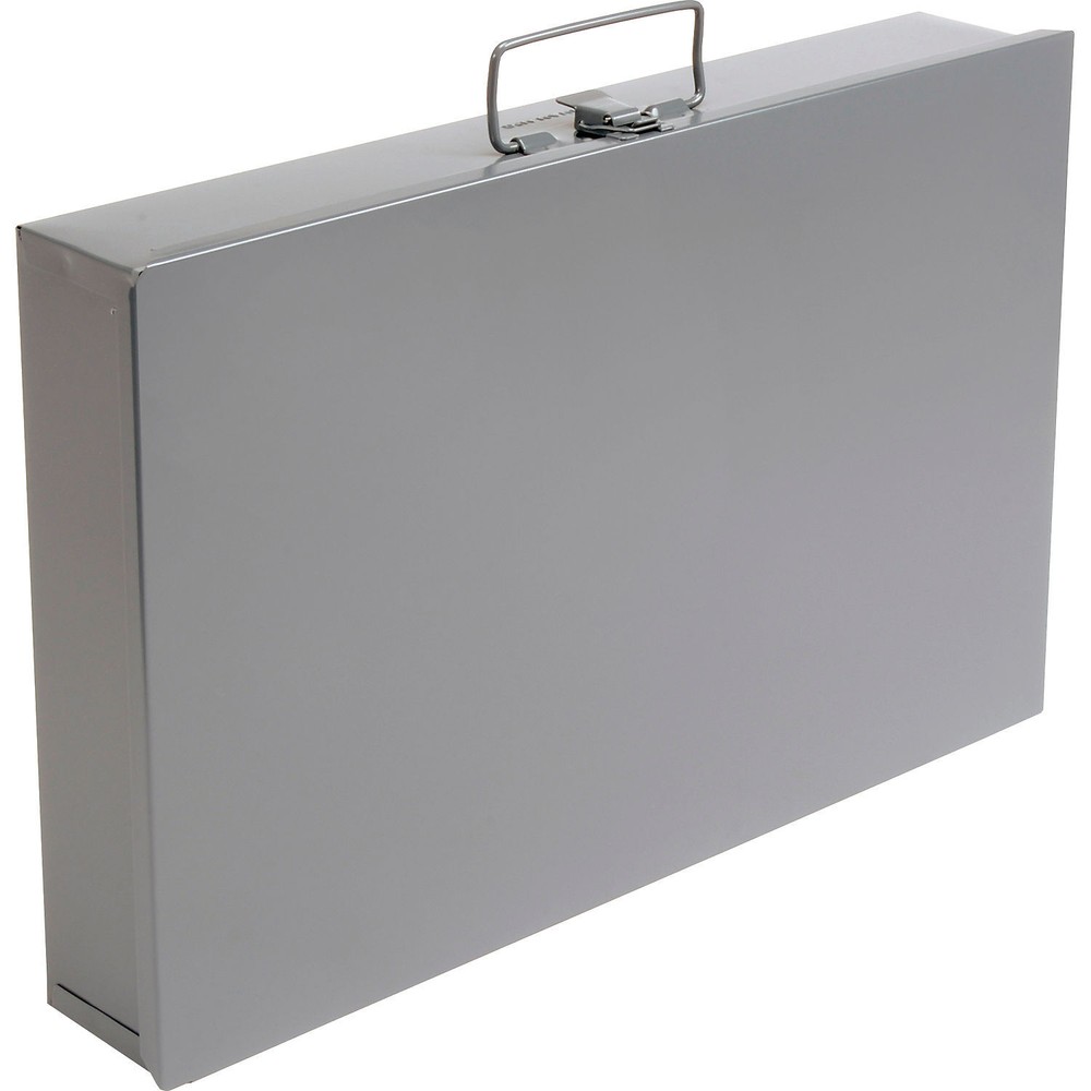 Durham Steel Compartment Box Rack with 4 Adjustable Divider Compartment Boxes 20
