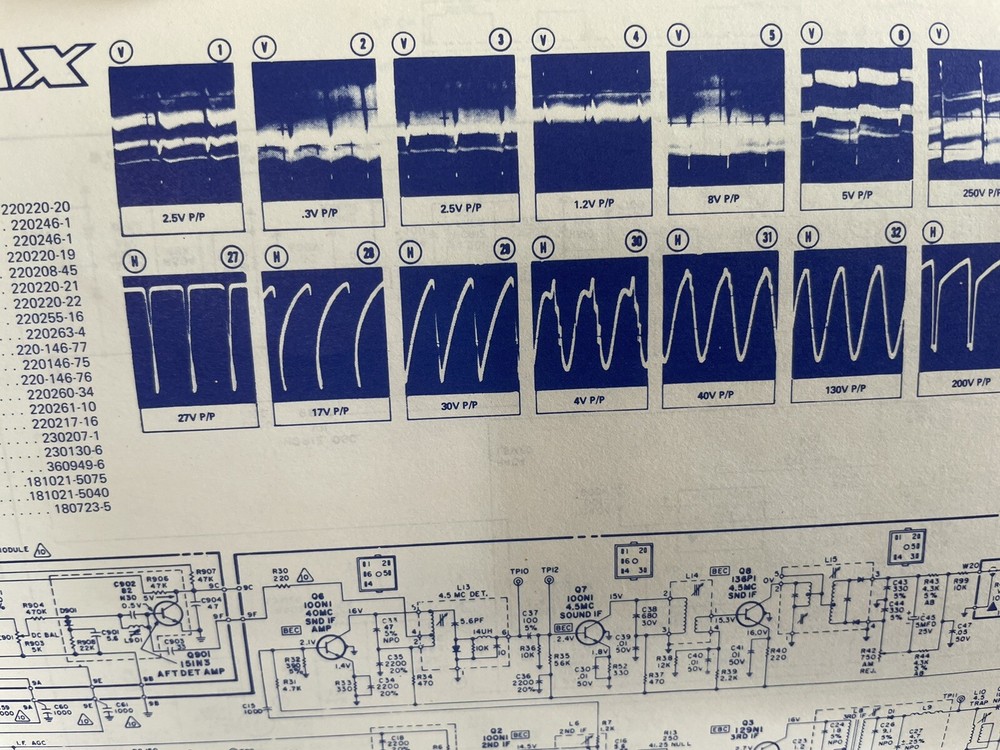 Tekfax 112 TV Schematics Over 15 Manufacturers