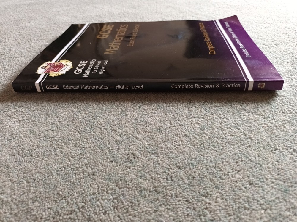 CGP GCSE MATHEMATICS EXAM BOARD EDEXCEL COMPLETE  REVISION & PRACTICE