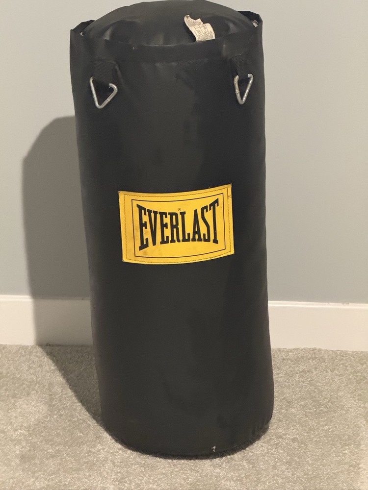 Everlast Black Heavy Training Punching Bag