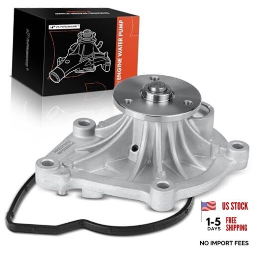 Engine Water Pump with Gasket Compatible with Mini Cooper 2007-2015 Cooper