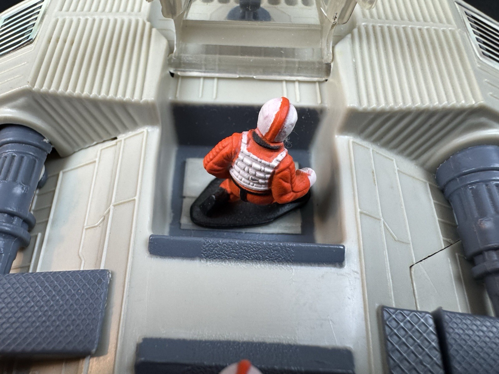 Star Wars Snowspeeder 1982 Kenner Micro Collection with both die cast figures