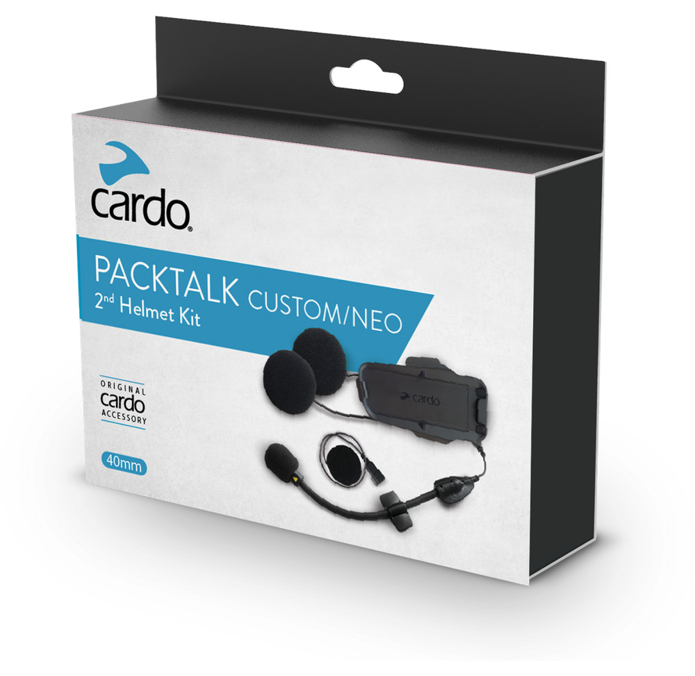 Cardo Systems - Acc00015 - Packtalk Custom 2Nd Helmet Kit