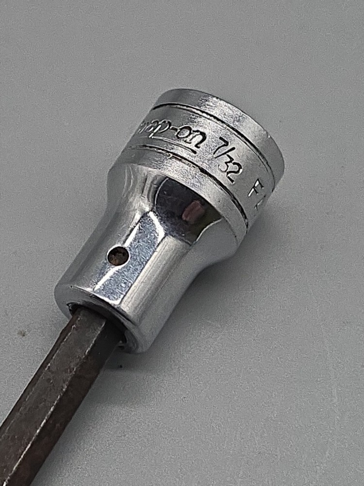 Snap On Tools FA7A 3/8" Drive SAE 7/32" Standard Hex Bit Socket Driver USA
