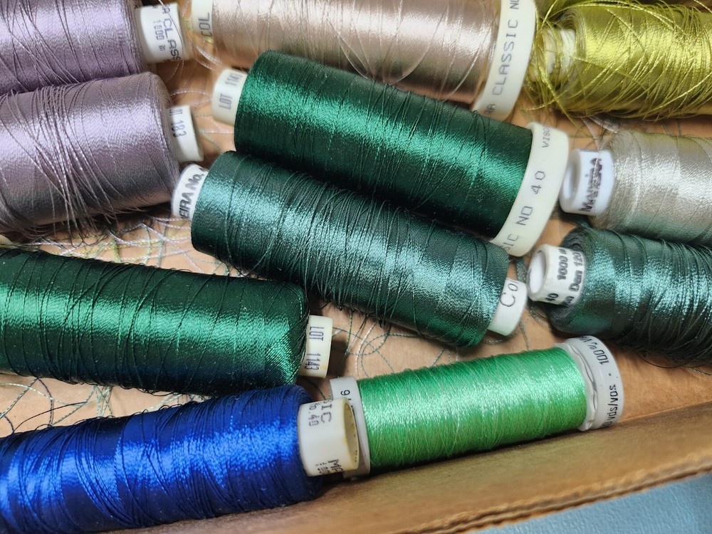 Madeira Embroidery Thread Large Lot 74pcs Mix