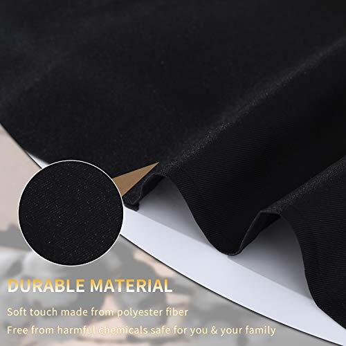 Pack Adjustable Bib Apron with Pockets, Waterdrop Resistant Cooking 2 Black