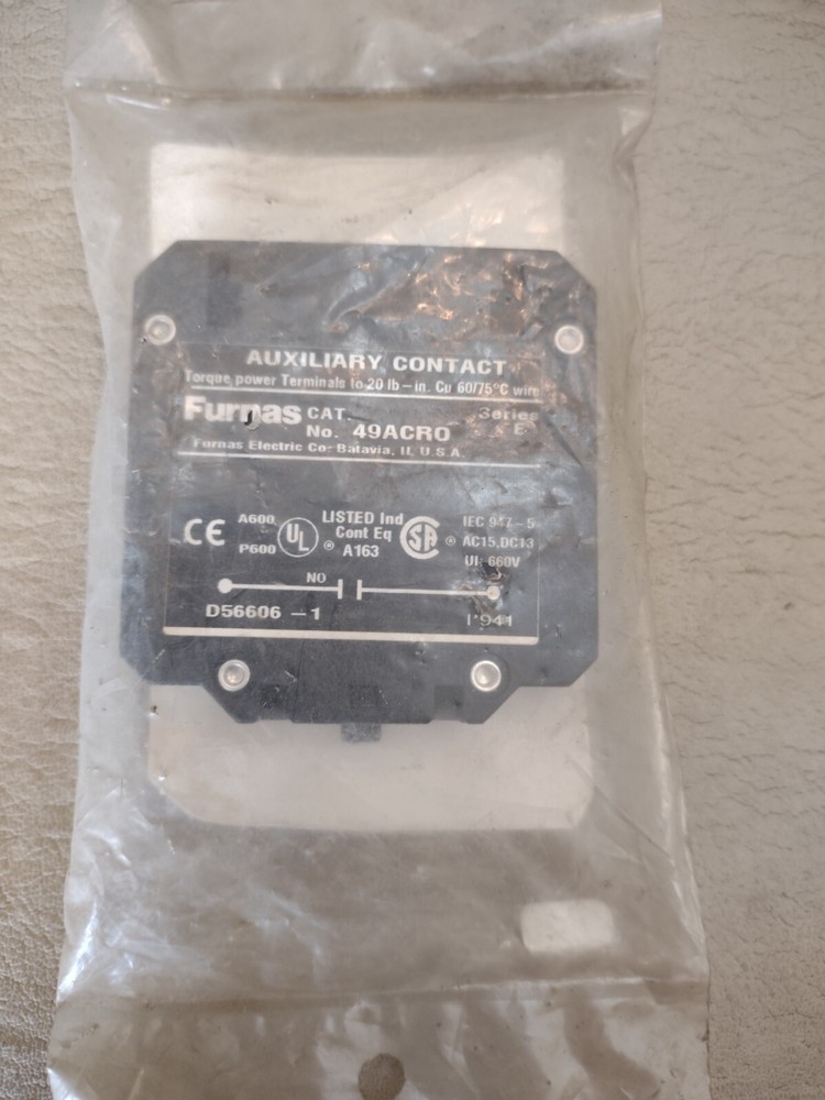 FURNAS 49ACRO AUXILIARY CONTACT