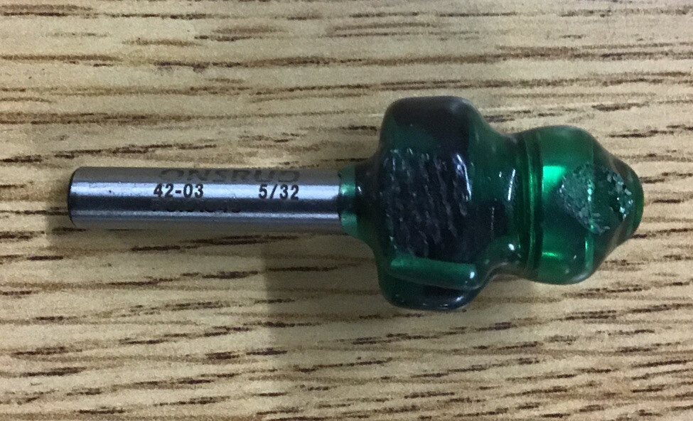 Onsrud 42-03 5/32 Corner Round Router Bit