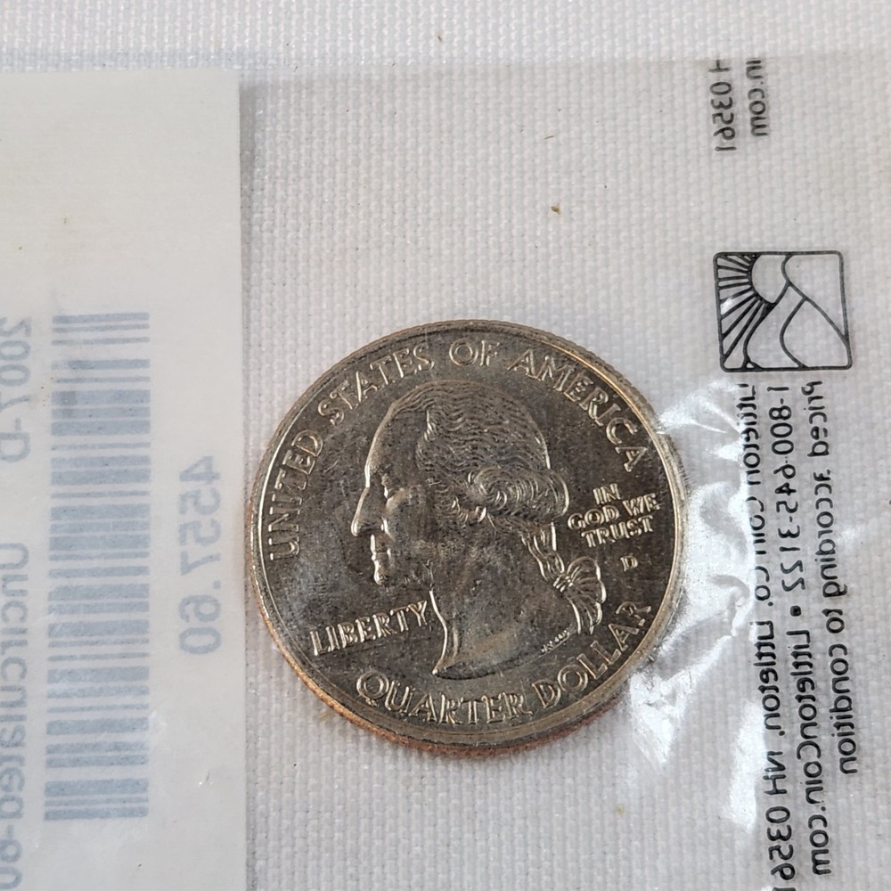 Six Uncirculated State Quarters. See Description
