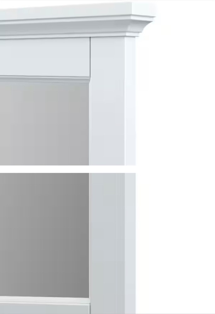 🔥Home Decorators Collection Everett 24”W x 32”H Rectangular Wood Vanity Mirror