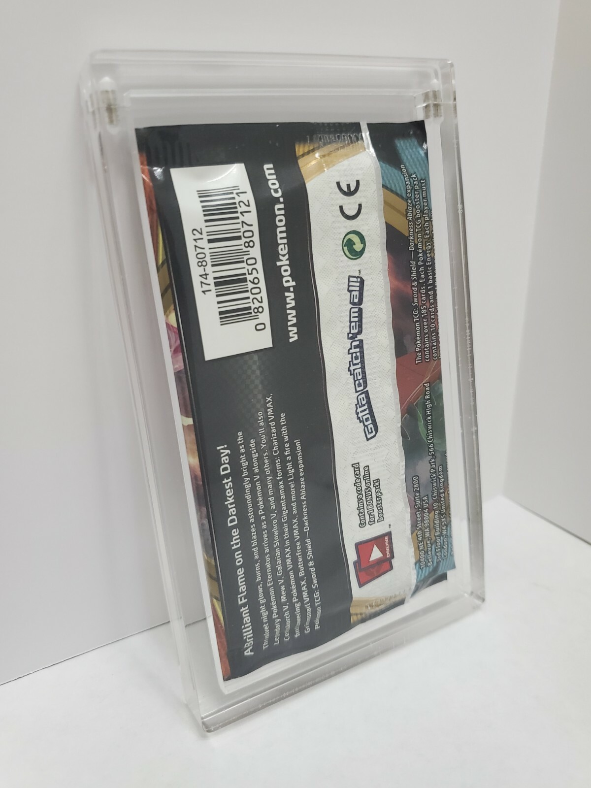 Magnetic Top Acrylic Booster Pack Case Protector: Pokemon, Magic, Yu-Gi-Oh!