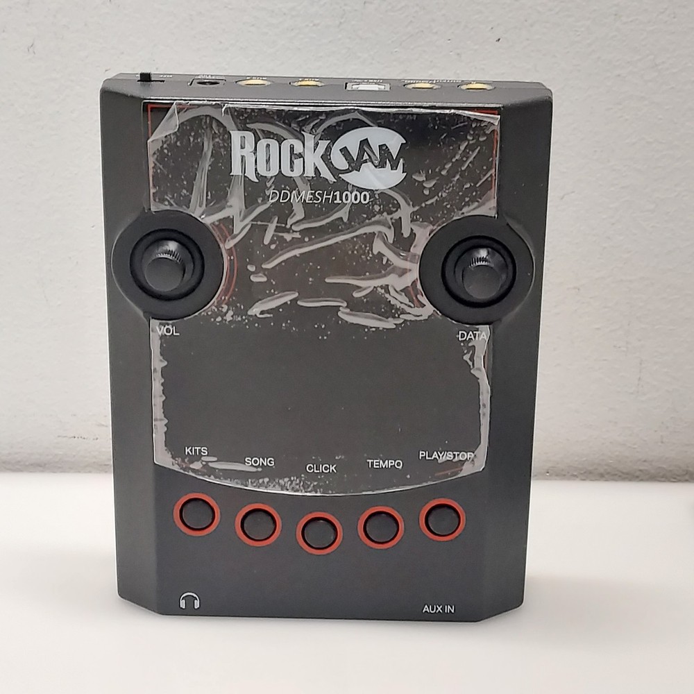 ROCKJAM ELECTRIC DIGITAL DRUM SET MESH MASTER Control MODULE UNIT DDMESH1000 NOB