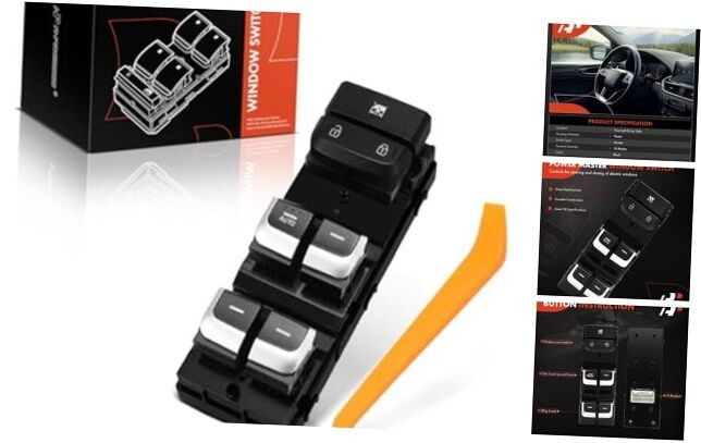 Master Power Window Switch Compatible with Kia Sportage 2017 2018 2019 2020