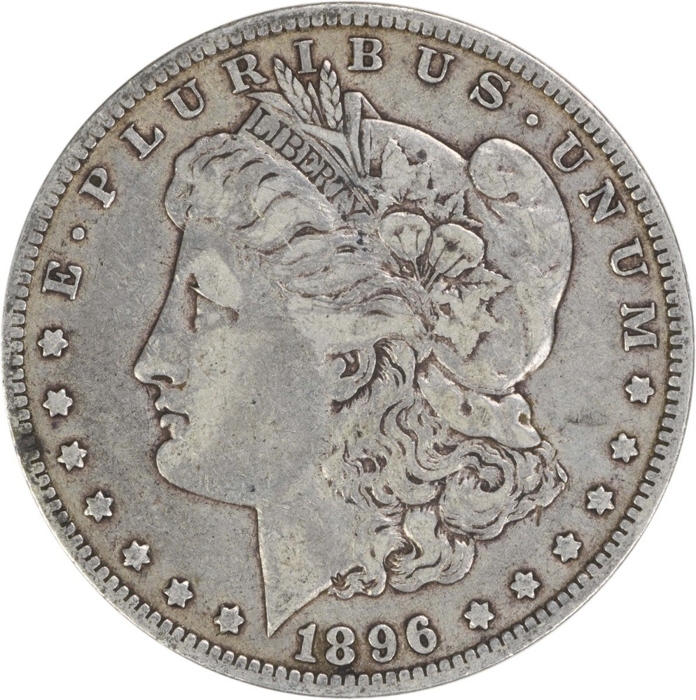 1896-O Morgan Silver Dollar VF Uncertified #603