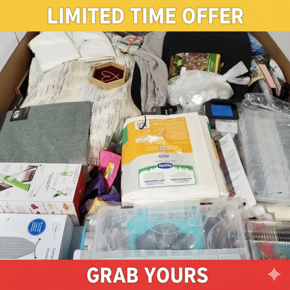High Profit Liquidation Box – Mixed Merchandise Bundle 💰 LARGE