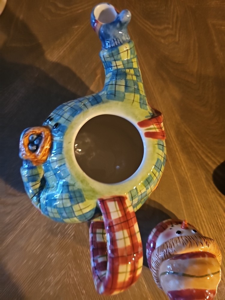 Snowman Man Teapot