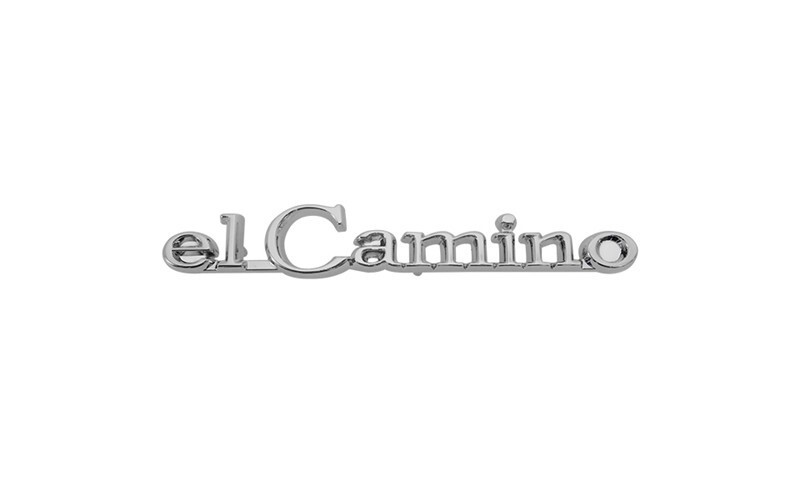 1968 1969 El Camino Front  Header Panel Emblem