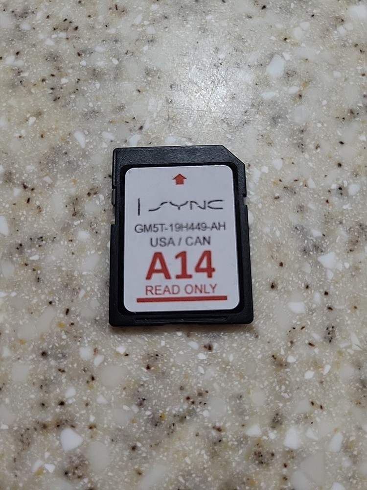 Ford/Lincoln Sync 2 A14 Navigation Card 2023