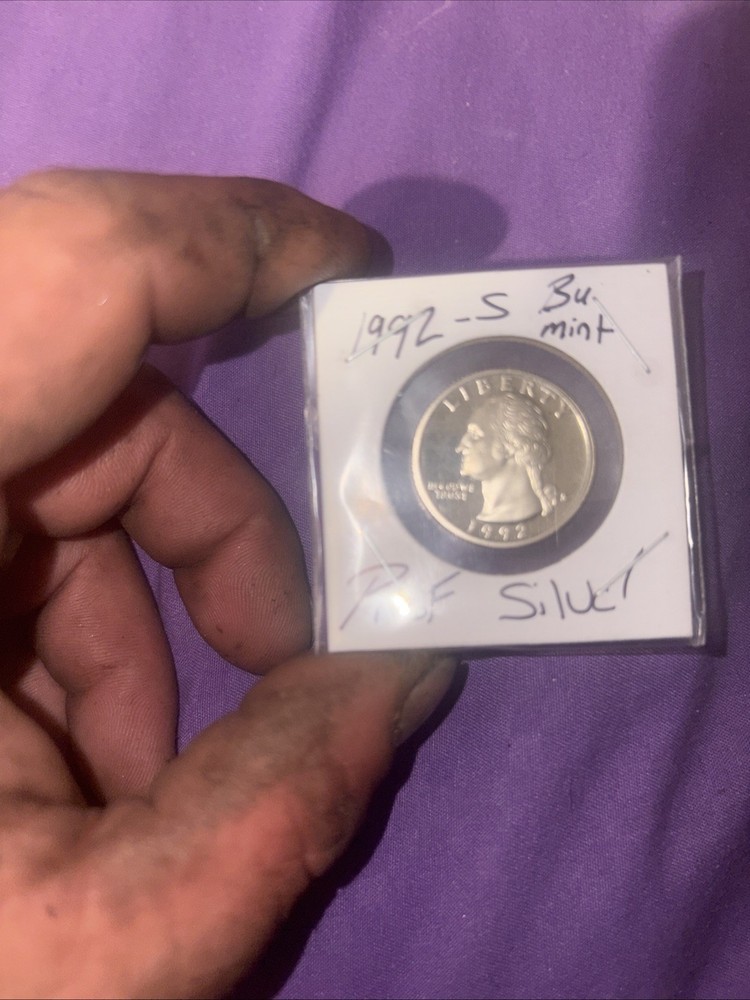 1992 S Proof Coin BU Mint