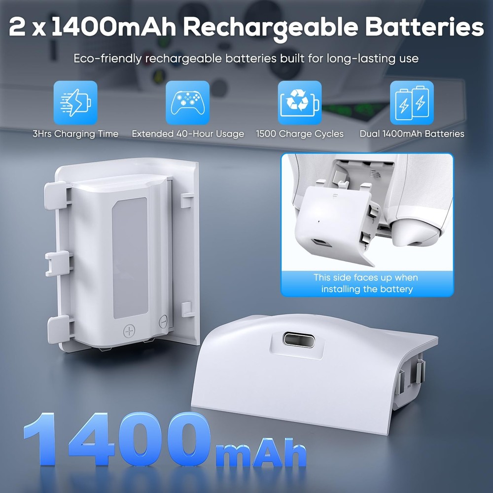Vertical Cooling Stand Charging Station for Xbox Series S Console & Controller