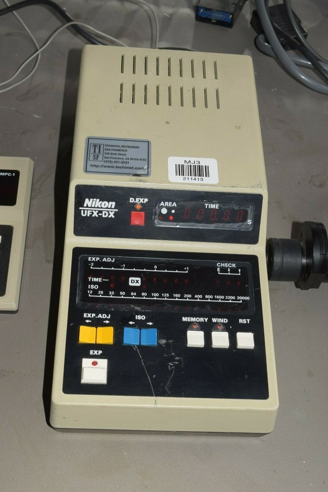 Nikon UFX-DX w/ Data pack MPC-1 MICROSCOPE CAMERA Controller #211413-AI1