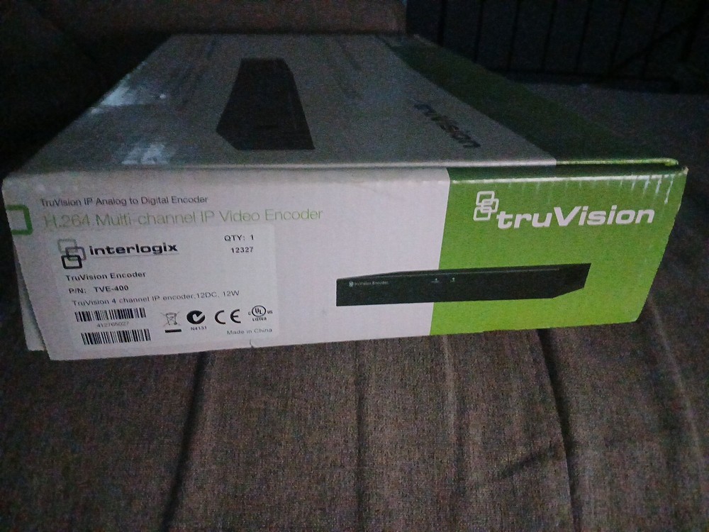 NEW Interlogix Model: TVE-400 TruVision 16 Channel IP Encoder