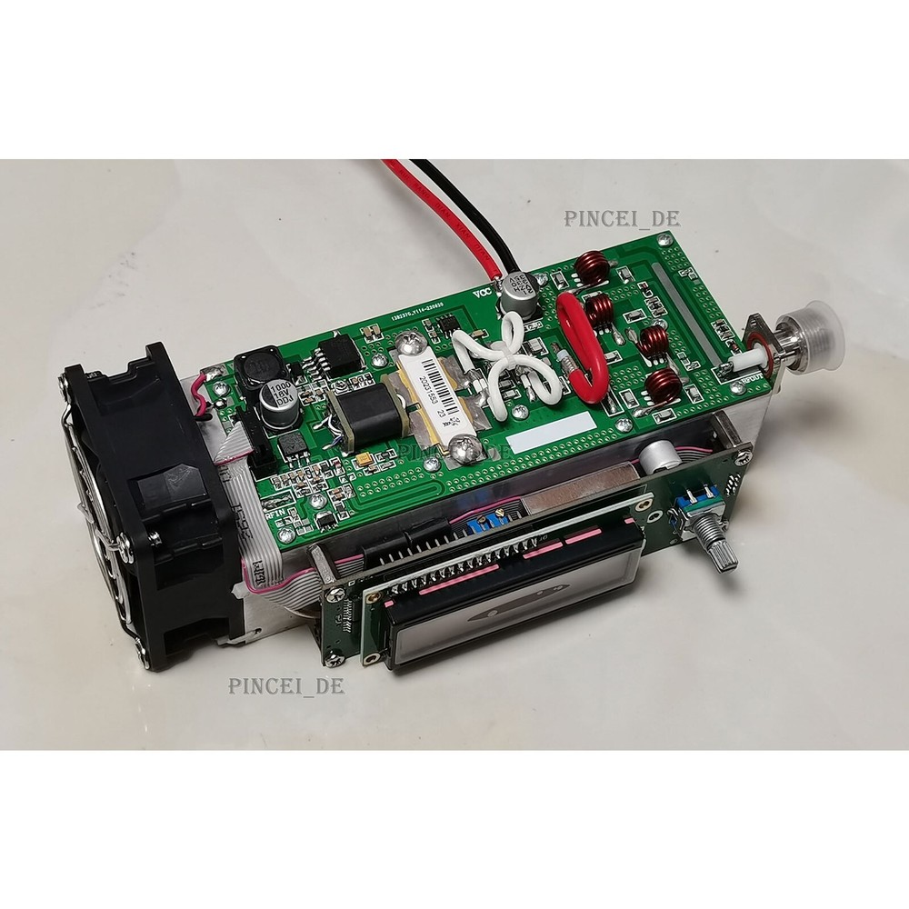 0-150W 83-108MHz Adjustable Stereo FM Transmitter with Full Protection Design